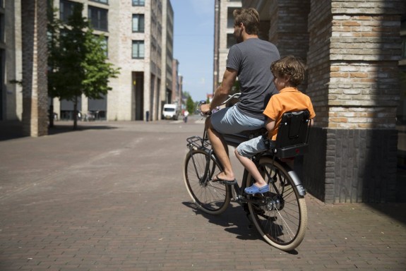 Bobike Junior Classic - Fietsstoeltje Achter - Urban Zwa