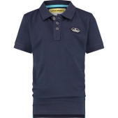 Vingino Poloshirt Karoen Midnight Blue- Maat 104 