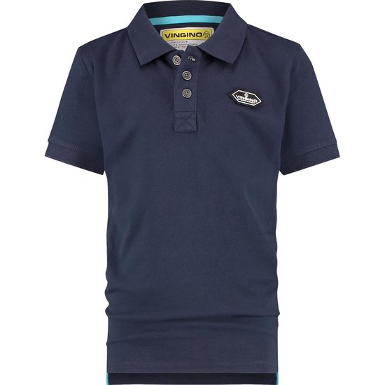 Poloshirt Karoen Midnight Blue- Maat 104 