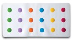 Dandy dots bath mat/ leuke badmat stippen B-keuze