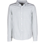 Jongens Overhemd-Green print-maat 140