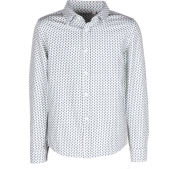 Mexx Jongens Overhemd-Green print-maat 140