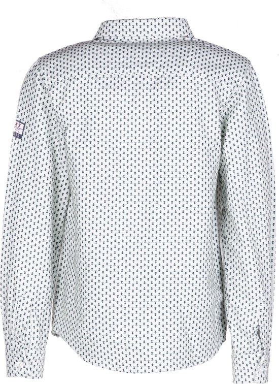 Jongens Overhemd-Green print-maat 140 - afbeelding 2