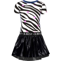 B.Nosy Meisjes Jurk - AO Zebra - Maat 98