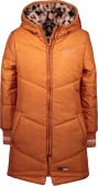 Moodstreet Meisjes Winterjas - Rust - Maat 122/128