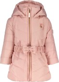 Le Chic Meisjes Luxe Winterjas - Roze - Maat 86