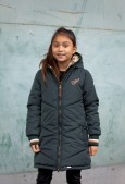 Moodstreet Meisjes Winterjas - Forest - Maat 98