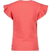 Like Flo shirt slub jersey ruffle top - Maat 98