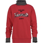 Meisjes Sweatshirt - Classic Red - Maat 164