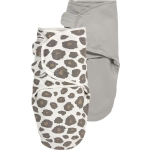 Meyco Swaddle Inbakerdoek 2-pack 0-3 mnd - Panter grijs Meyco Swaddle Inbakerdoek 2-pack 0-3 mnd - Panter grijs
