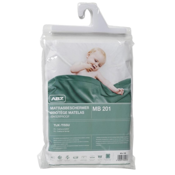 ABZ Waterdicht Hoeslaken boxmatras 75x95 cm - Wit