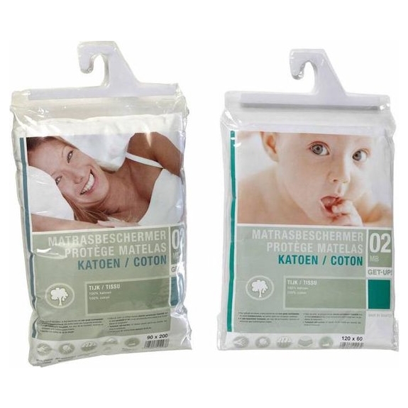 ABZ Waterdicht Hoeslaken boxmatras 75x95 cm - Wit