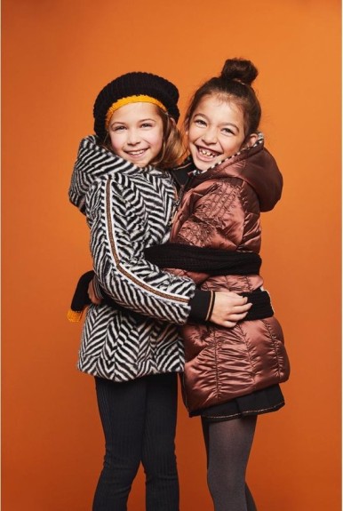 Nono Meisjes Winterjas - Indian Rose - Maat 158/164