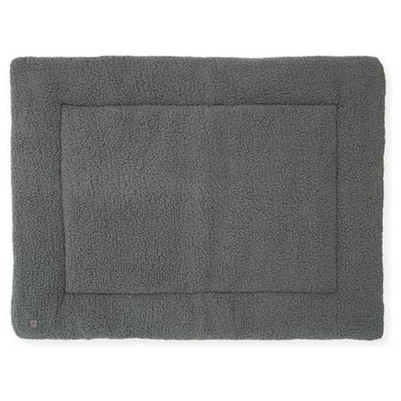 Jollein Boxkleed Teddy 80x100cm - storm grey
