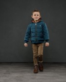 Le Chic Garçon Winterjas - Deep Teal - Maat 104