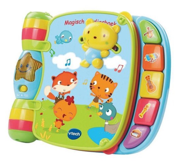VTech Baby Magisch Liedjesboek Roze - Interactief Muziek