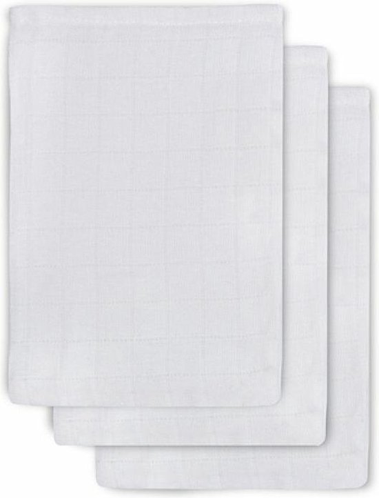 Hydrofiel washandje wit (3pack)