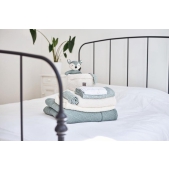 Jollein Ledikant laken Love you  120x150cm - nougat