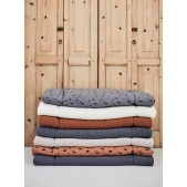 Jollein Boxkleed Teddy - 80 x 100 cm - Cream white