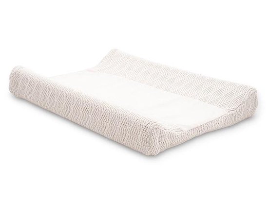 Aankleedkussenhoes River knit 50x70cm - Cream White - afbeelding 3