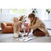 Jollein Fauteuiltje Beanbag - mellow pink