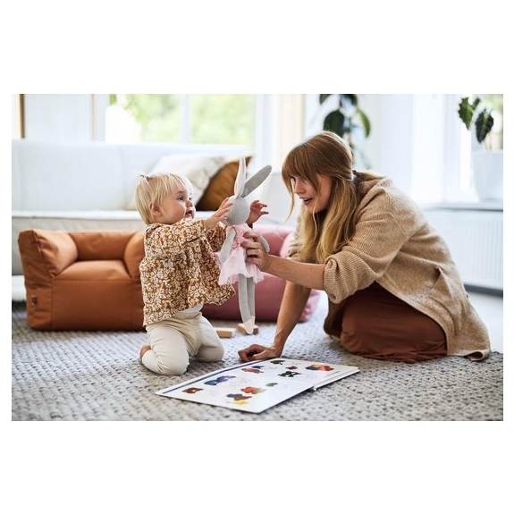 Jollein Fauteuiltje Beanbag - mellow pink
