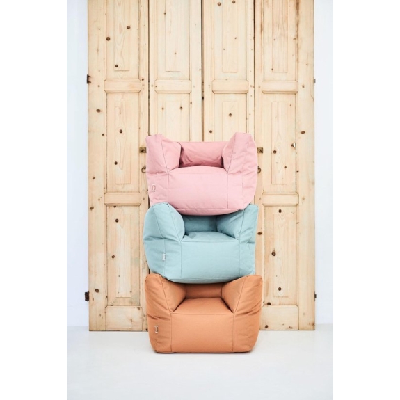 Jollein Fauteuiltje Beanbag - mellow pink