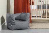 Jollein Beanbag Fauteuiltje - Zitzak - Storm grey