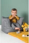 Jollein Beanbag Fauteuiltje - Zitzak - Storm grey