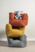 Jollein Beanbag Fauteuiltje - Zitzak - Storm grey