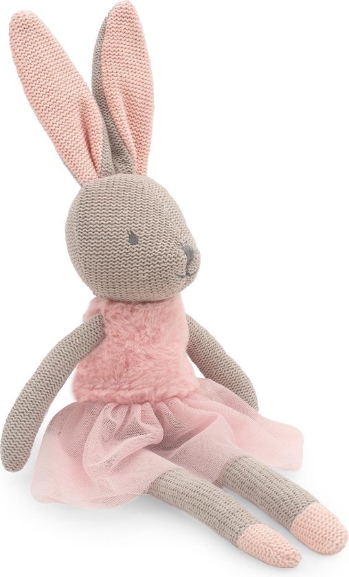 Knuffel Bunny Konijn Nola - Pink - afbeelding 4