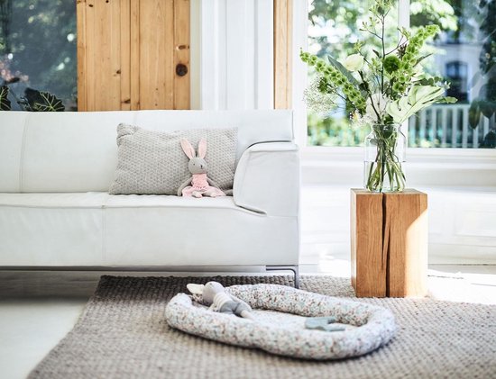 Knuffel Bunny Konijn Nola - Pink - afbeelding 5