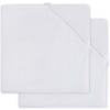 Jollein Hoeslaken katoen 60x120cm white (2pack) Jollein Hoeslaken katoen 60x120cm white (2pack)