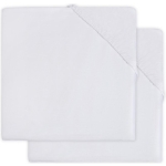 Hoeslaken jersey 40x80cm - white (2pack)