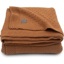 Jollein Wiegdeken - Bliss knit - 75 x 100 cm - Caramel