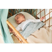 Jollein Wiegdeken Basic knit 75x100cm - nougat