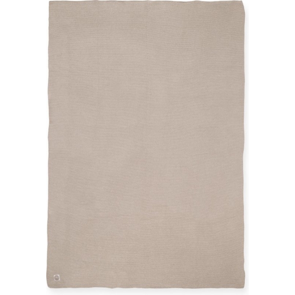 Jollein Wiegdeken Basic knit 75x100cm - nougat