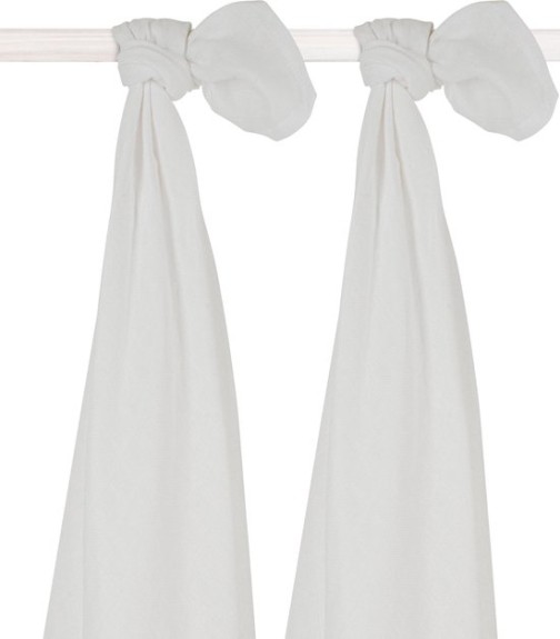 Hydrofiel multidoek 115x115cm white (2pack)