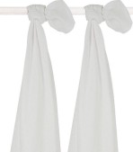 Hydrofiel multidoek 115x115cm white (2pack)