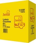 Zwitsal Maandbox Maat 4 (Maxi) 8-16 kg - 186 stuks - Lui