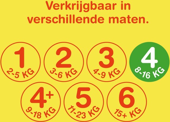 Zwitsal Maandbox Maat 4 (Maxi) 8-16 kg - 186 stuks - Lui