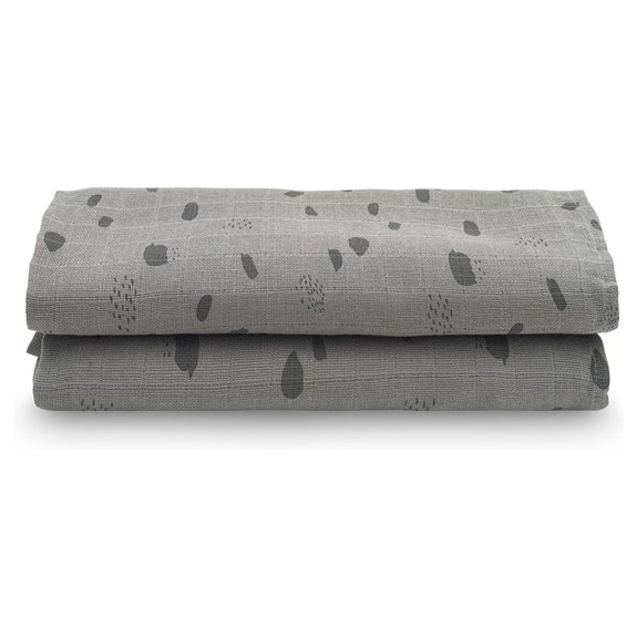 Jollein Hydrofiele doeken Large - Spot - 115x115cm - sto