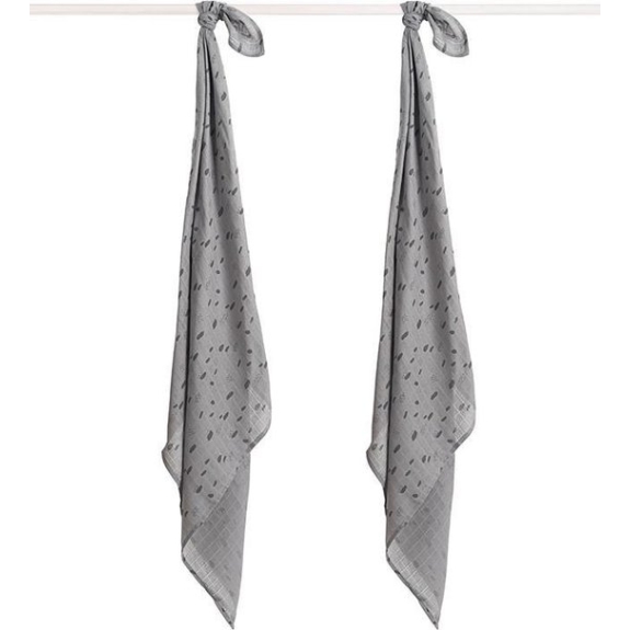 Jollein Hydrofiele doeken Large - Spot - 115x115cm - sto