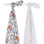 Jollein Hydrofiele doeken Polar 115x115cm - 2pack