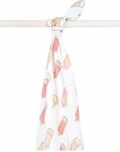 Jollein laken hydrofiel XL - 140x200cm - Icecream peach