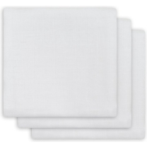 Jollein Hydrofiel multidoek small 70x70cm white (3pack)