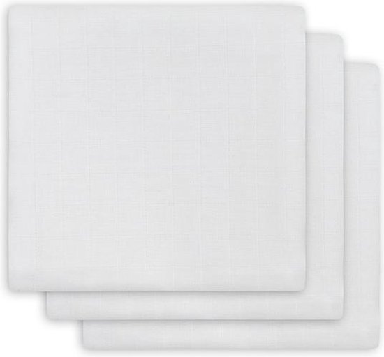 Hydrofiel multidoek small 70x70cm white (3pack) - afbeelding 2