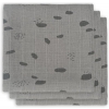 Jollein Hydrofiele doeken Spot Storm Grey - 70x70 3pack