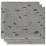 Hydrofiele doeken Spot Storm Grey - 70x70 3pack Hydrofiele doeken Spot Storm Grey - 70x70 3pack