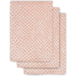 Washandjes hydrofiel Snake - pale pink (3pack) Washandjes hydrofiel Snake - pale pink (3pack)